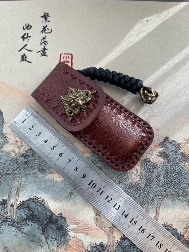 简师傅猎豹-意大利植柔皮水果刀套