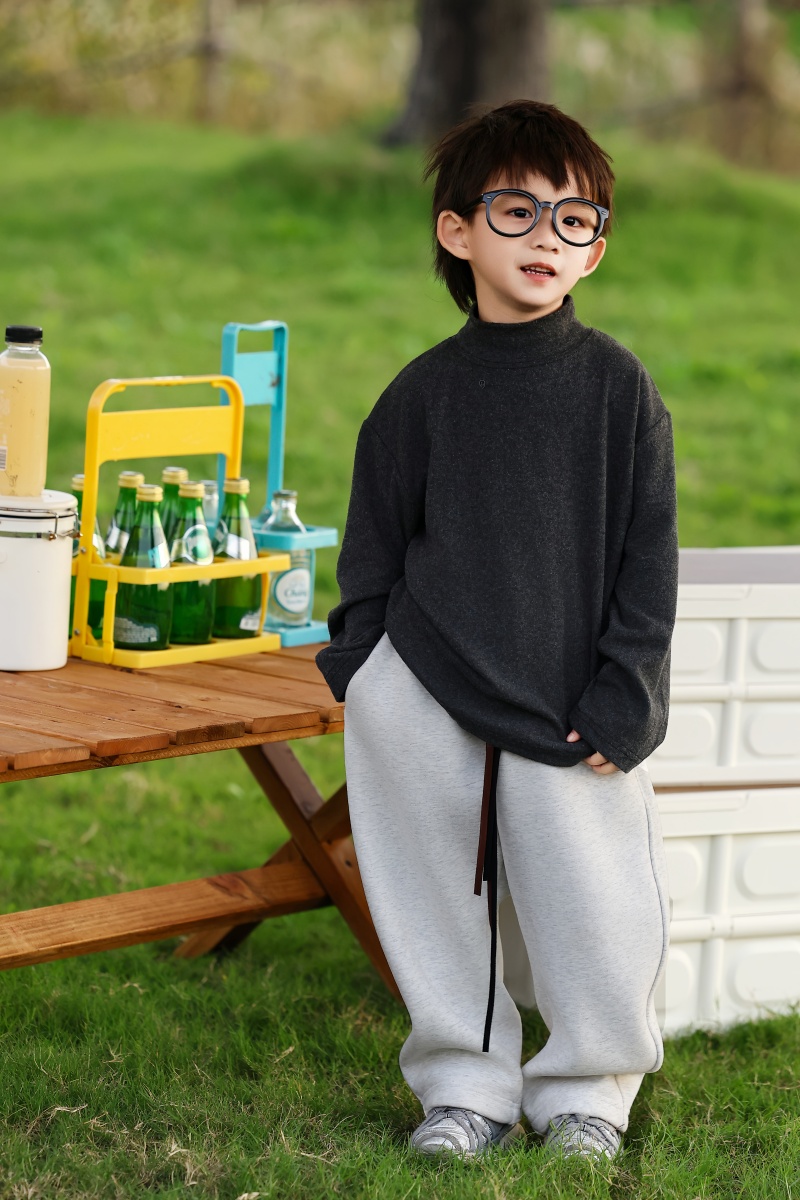 【福利款】男童半高领打底衫秋冬儿童内搭长袖爆款休闲百搭清仓