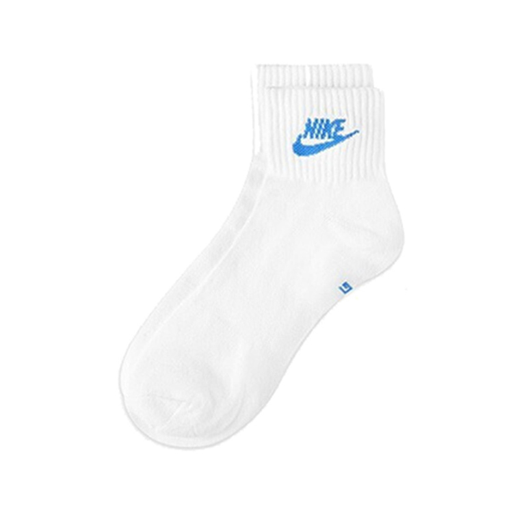 Nike/耐克袜子正品运动中筒袜潮袜白袜情侣款3双装搭配DX5074911