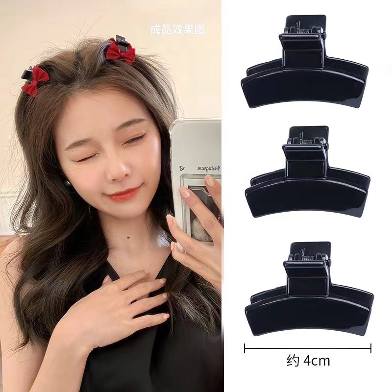 4厘米平面小抓夹diy抓夹高品亚克力工厂批发