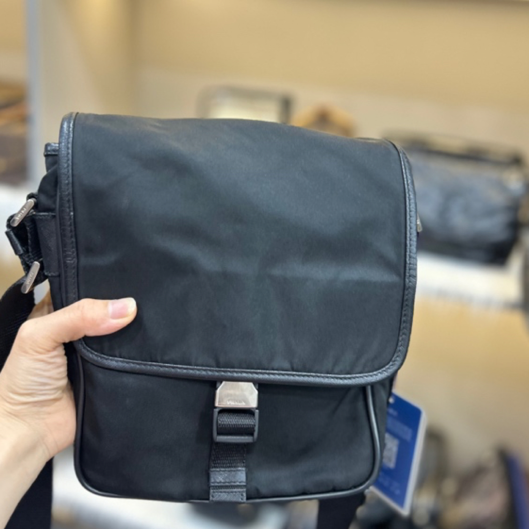 95新 Prada/普拉达 Prada 普拉达 单扣 降落伞 相机包