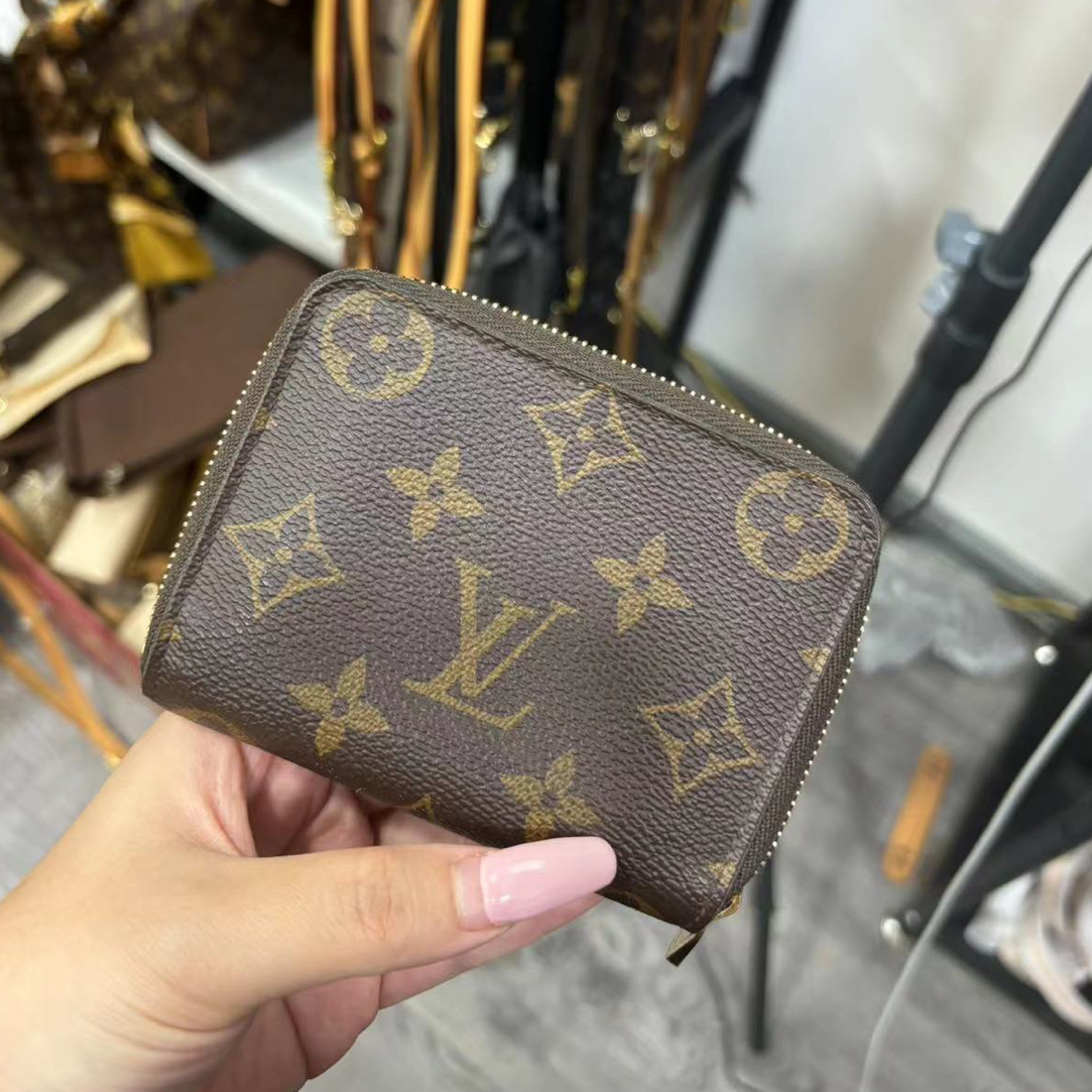 95新 LouisVuitton/路易威登 LV钱包卡包多卡位老花｜短款奢侈