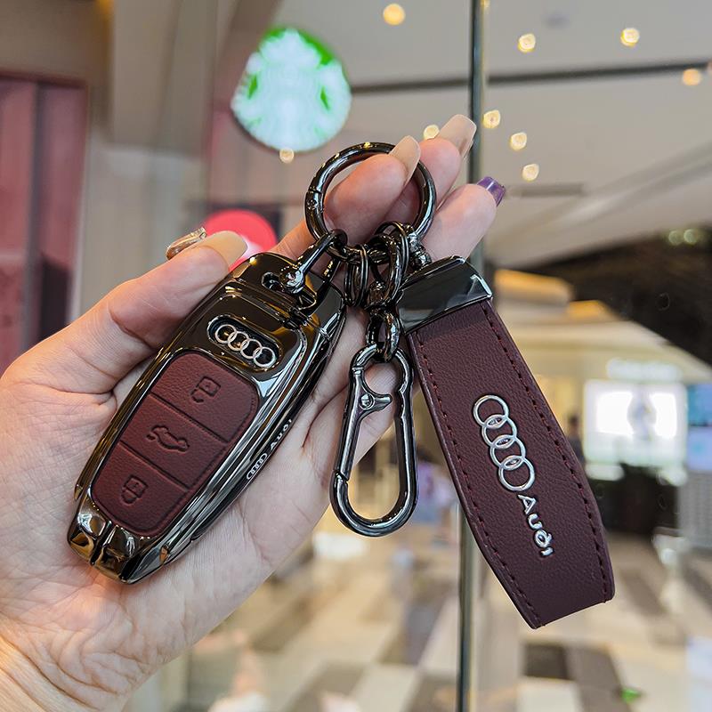 适用于奥迪a6l钥匙套a4l/q5l/a3/q3/q2l/a7l/a3l/a8/a7男士女高档