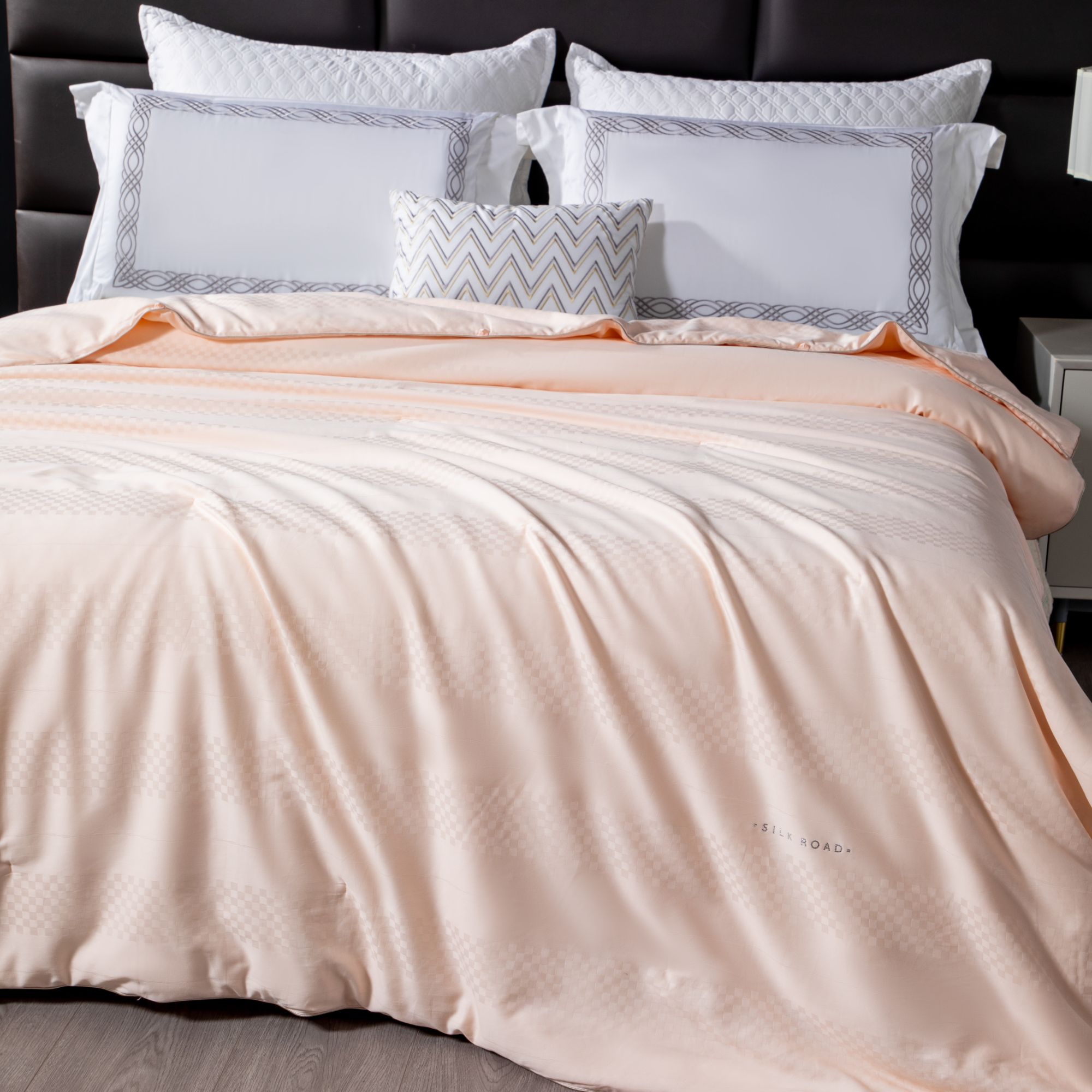 怡百莉【芯琪天】-〖蚕丝被〗蚕丝被100%蚕丝春秋被全棉被芯轻奢