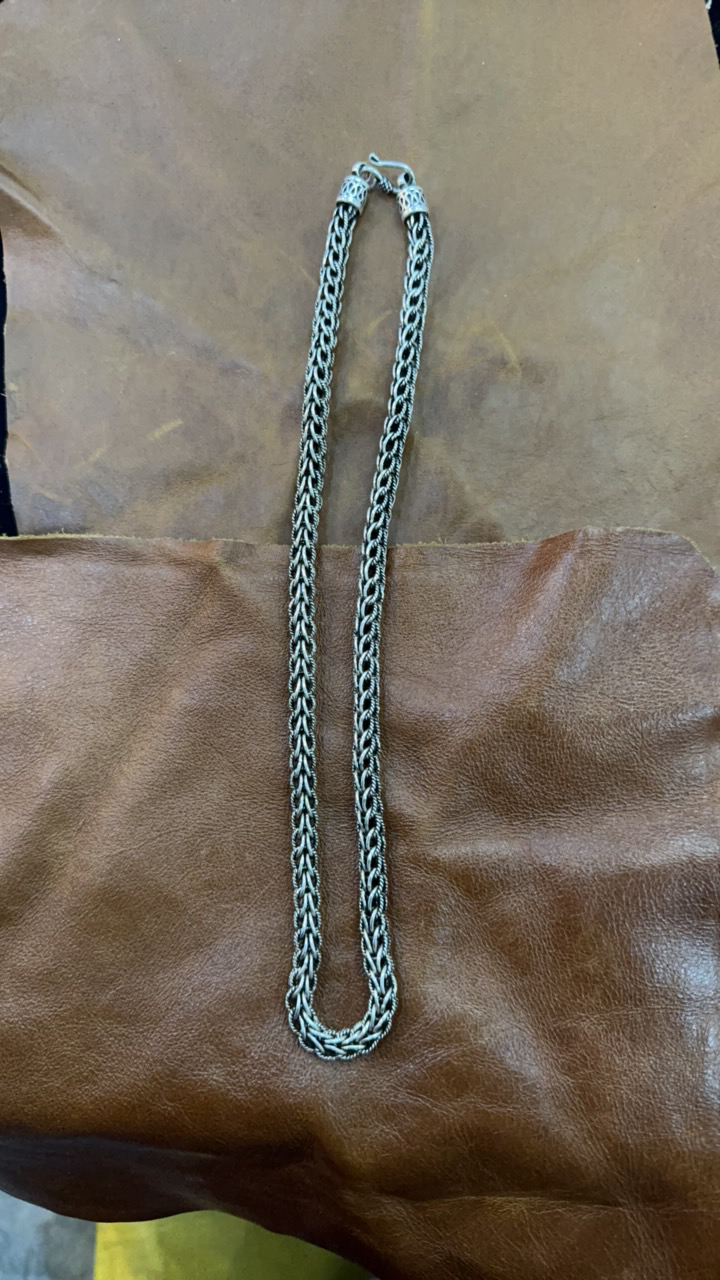 链子925银 纯银项链时尚个性经典