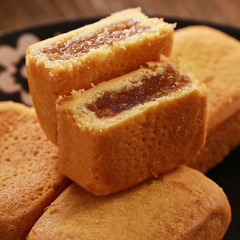 台竹乡台湾原装进口凤梨榴莲芒果风味酥饼传统糕点伴手礼盒装250g