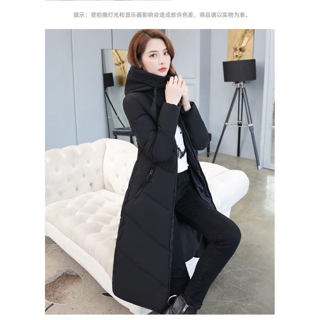 波司澄户外特大码女装衣女中长款过膝冬装羽绒服加肥加厚胖袄舒适