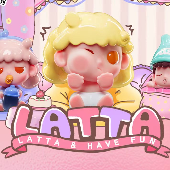 （拆袋）玩得开心Mini系列潮玩盲盒盲袋WOWTOY新品Latta—拆袋不退