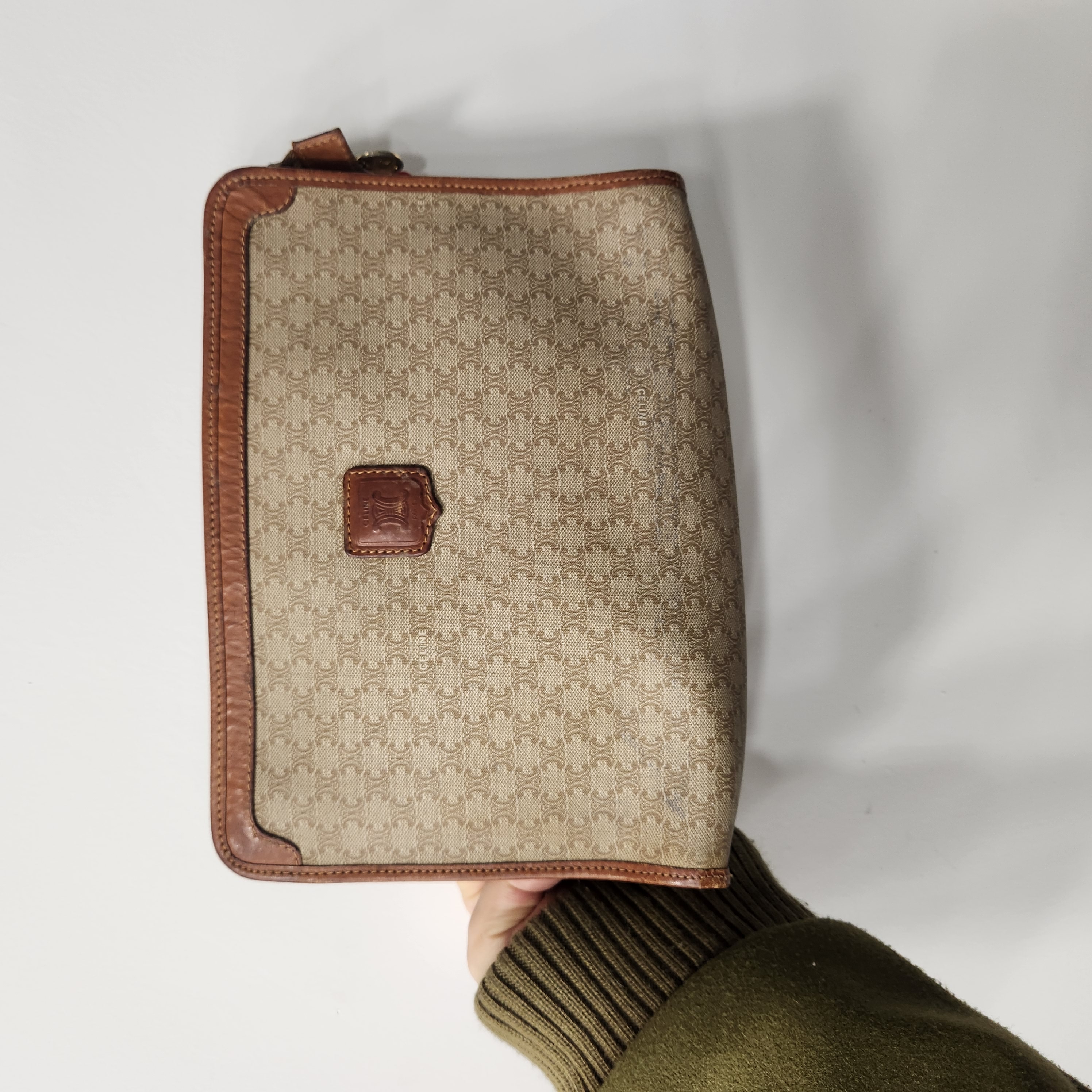 95新  瑟琳 单肩包洗漱包中号