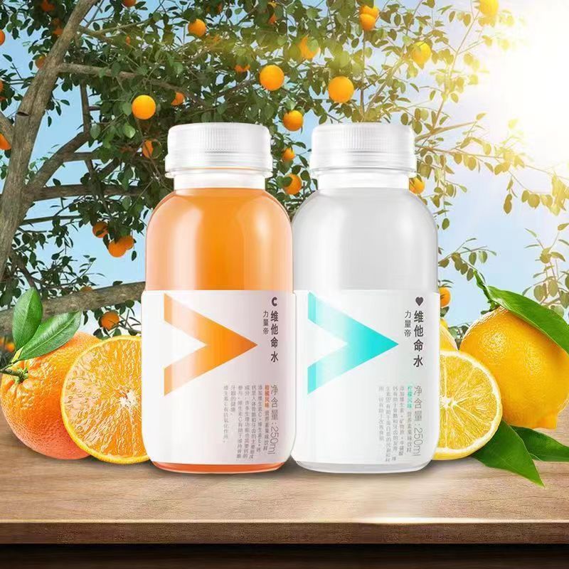 农/夫/山/泉力量帝维他命水250ml*12瓶柑橘柠檬味果汁饮料女生