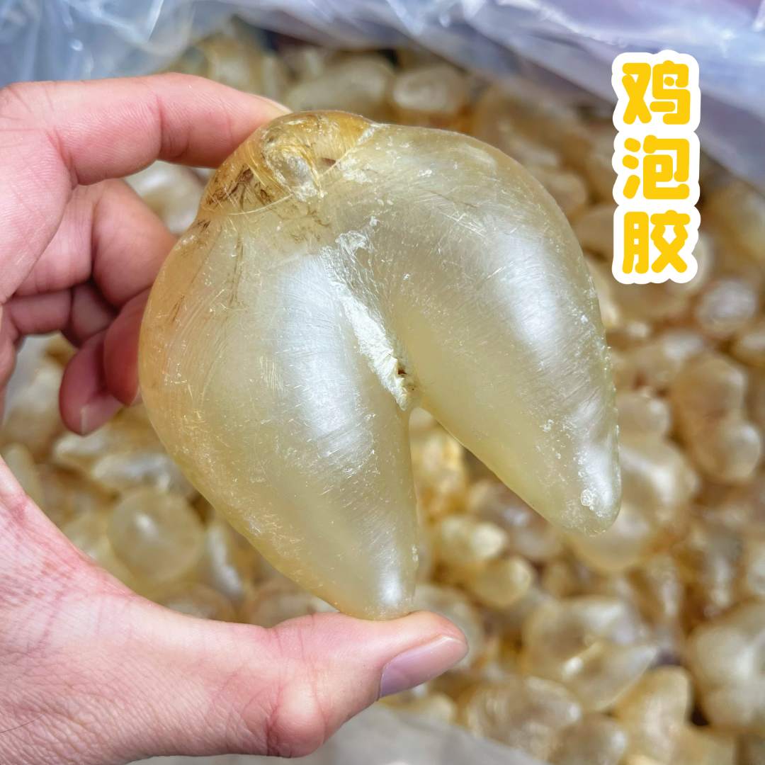 【铺叔推荐】花胶 鸡泡胶150/头女人胶贵妇胶正品鱼肚滋补调理 备孕