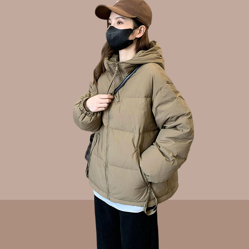 森馬羽绒服女秋冬2023年新款爆款加厚棉衣棉服短款小个子外套保暖