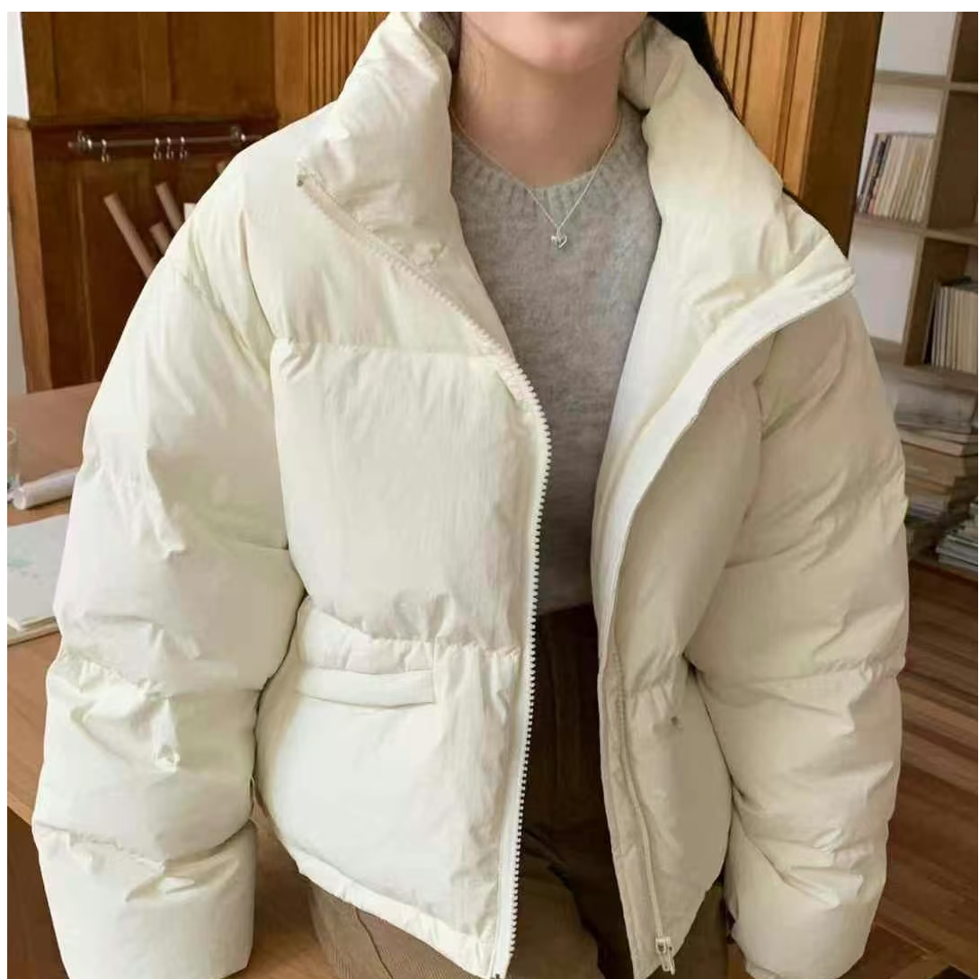 【复活款东大门小立领】韩版白鸭绒冬季短款羽绒服