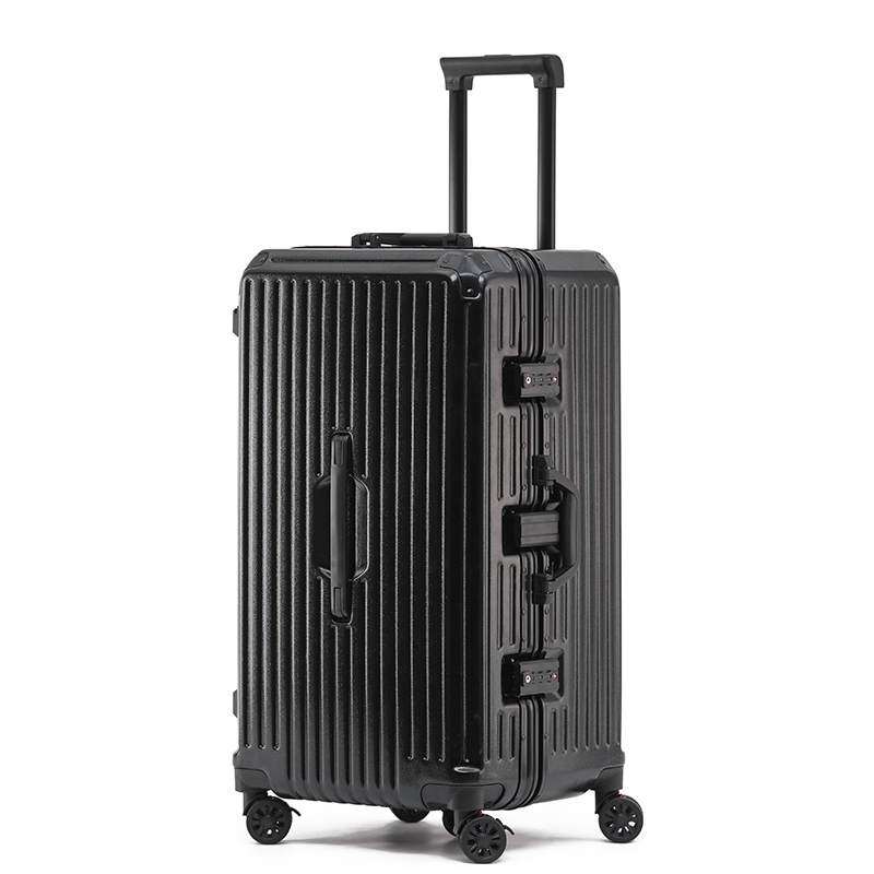 超大容量行李箱男铝框拉杆箱万向轮30寸多功能旅行箱女充电密码箱