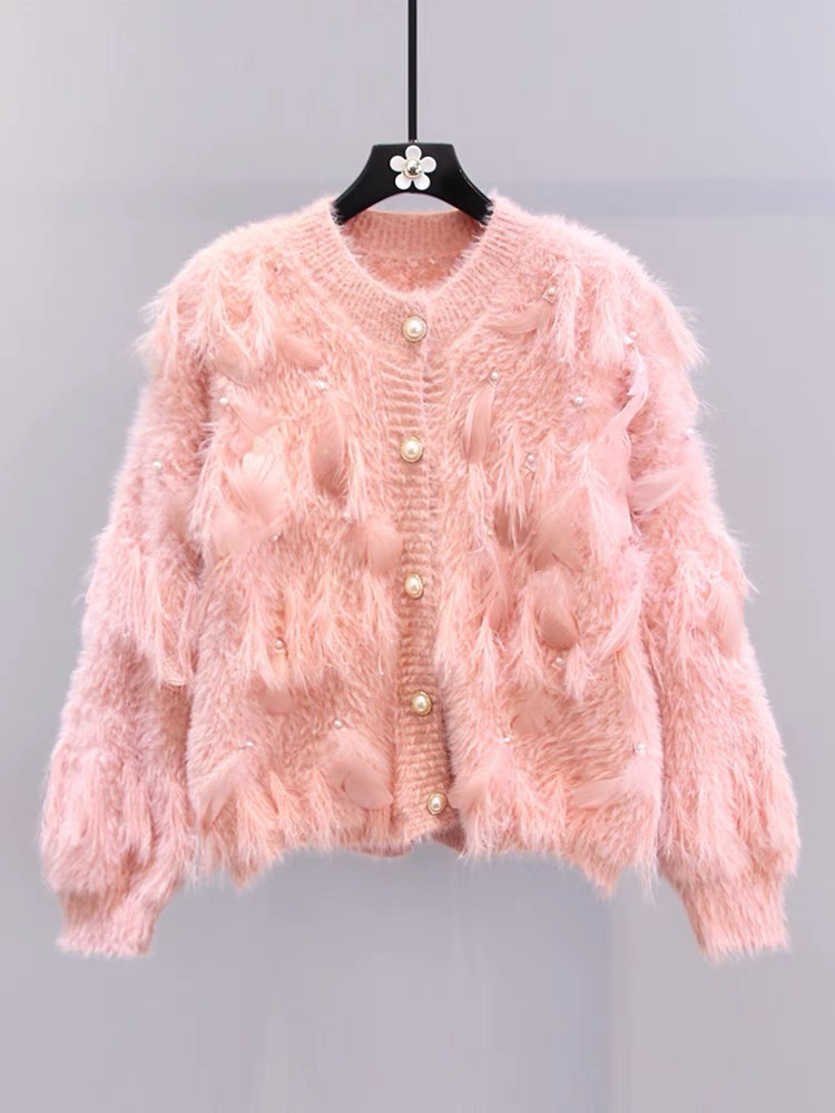 小香风开衫百搭温柔女装（非图片）