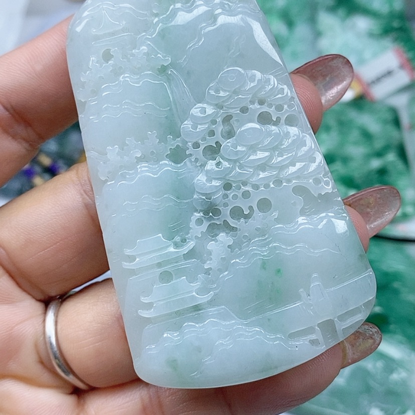 【闪购商品】翡翠颈饰未镶嵌随**意