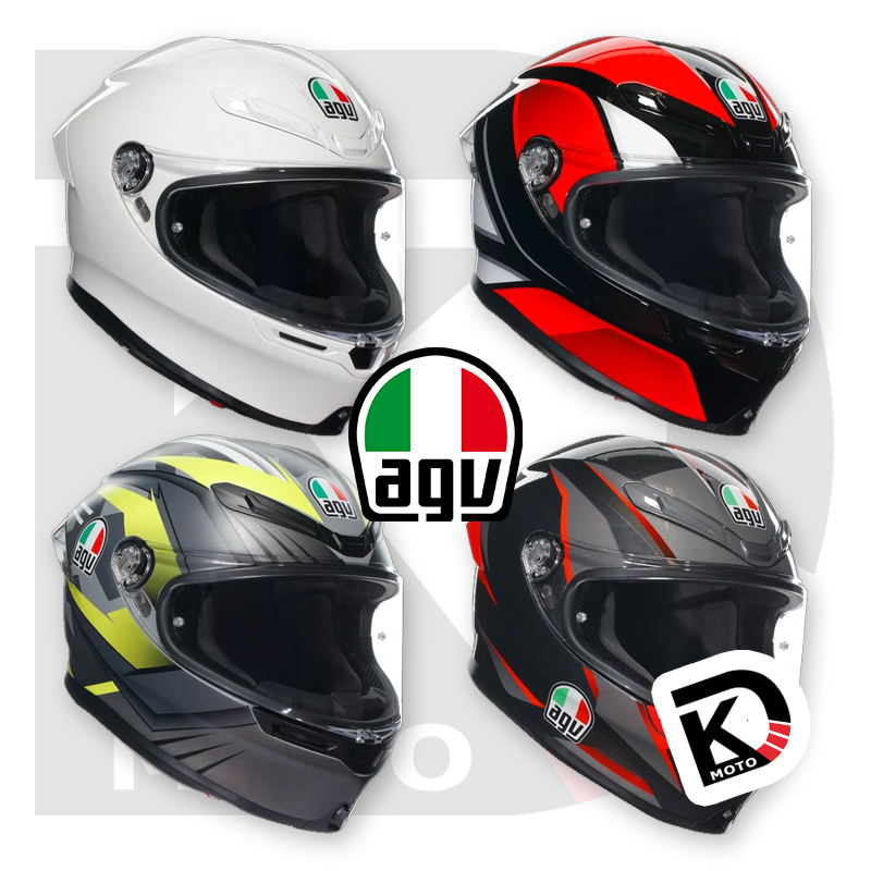 AGV K6骑行通勤摩托车头盔男女四季机车赛车全盔夏季安全帽K6S