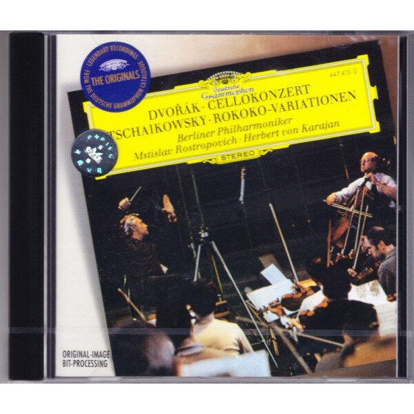 原装进口 德沃夏克大提琴协奏曲&柴科夫斯基洛可可主题变奏曲 CD
