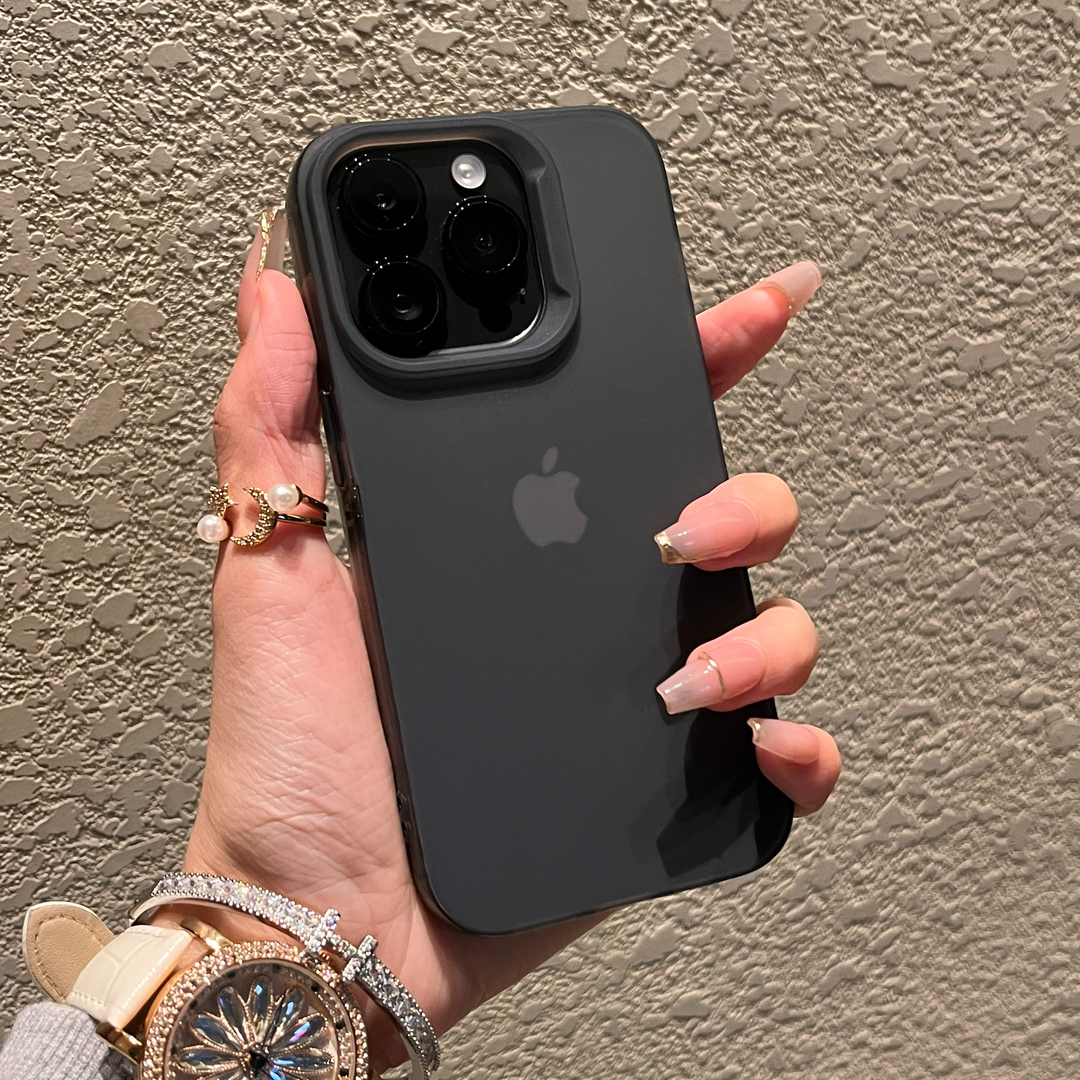 简约高级肤感磨砂iPhone15/14promax手机壳苹果13/12/11软套xr壳