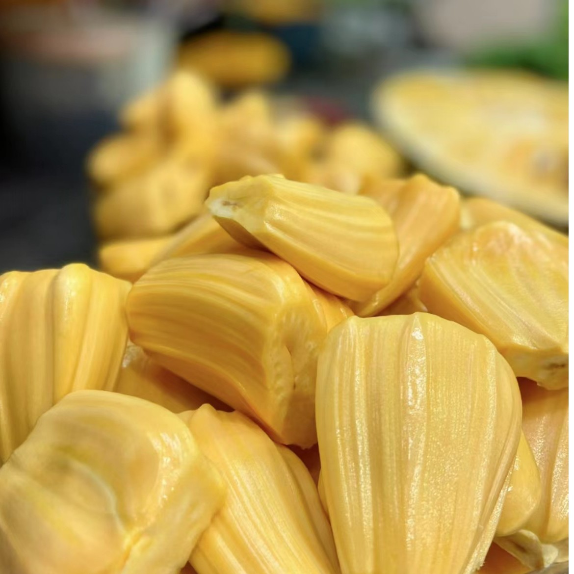 果切红肉菠萝蜜？（半个挖心