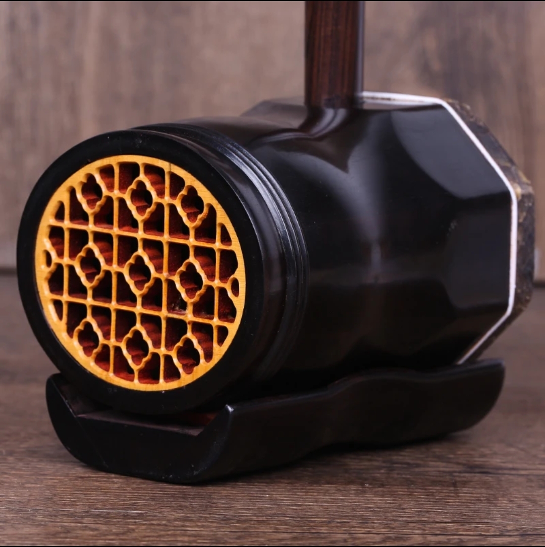 黑檀二泉琴（一琴两用）