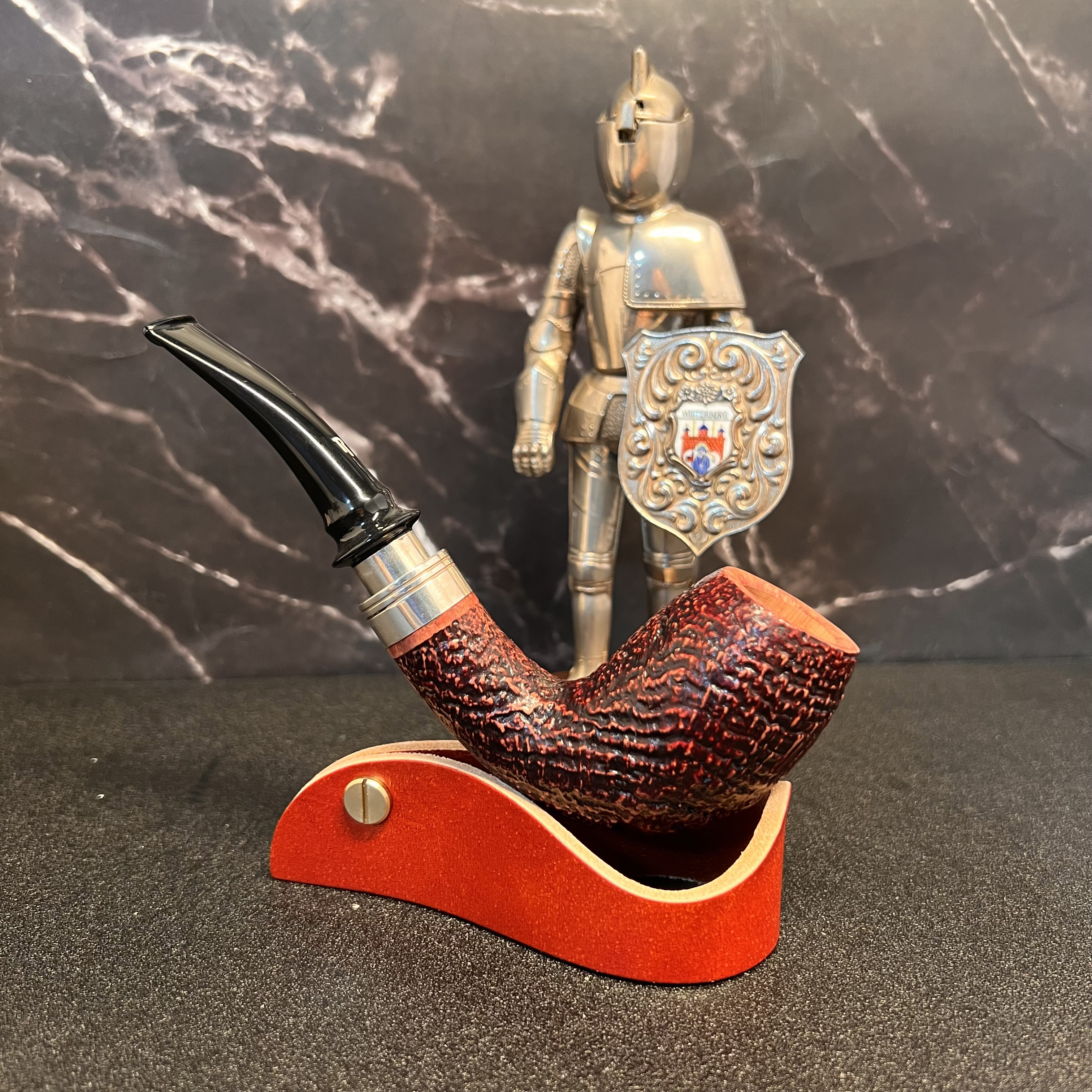 意大利Rinaldo里那尔多烟斗手工石楠木烟斗烟具喷砂弯