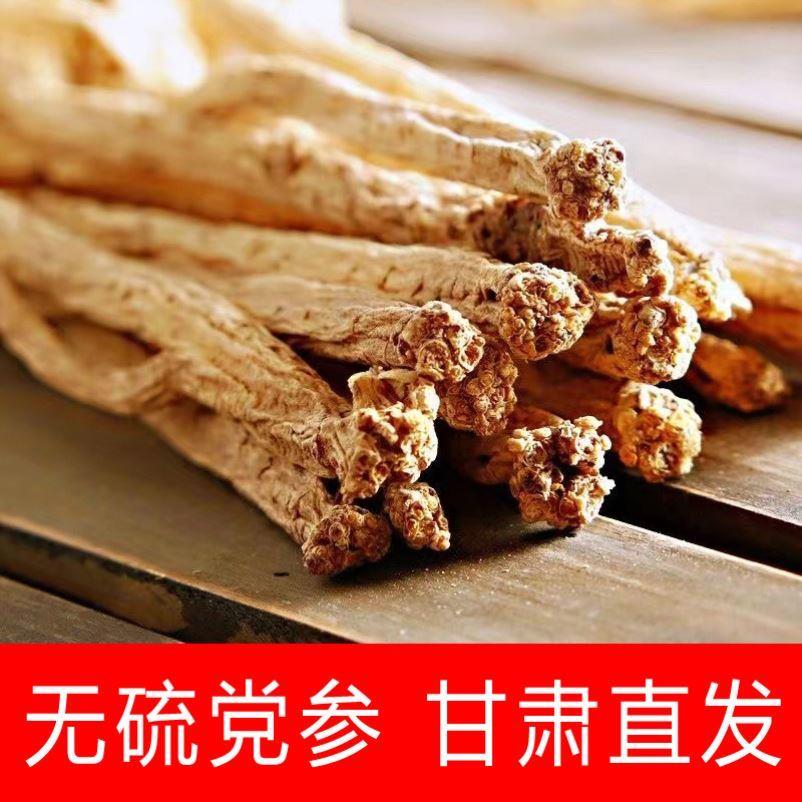 甘肃原产地参无硫参泡茶药食同源土特产臻选农家晒泡酒当季