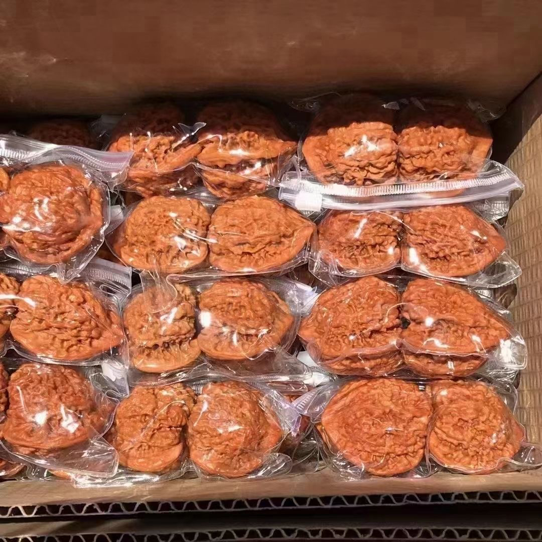 官帽文玩核桃40一47尺白茬发货