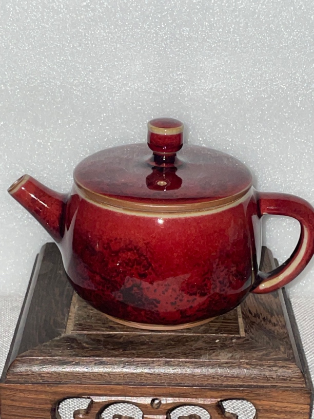 中国神垕钧瓷手工茶壶