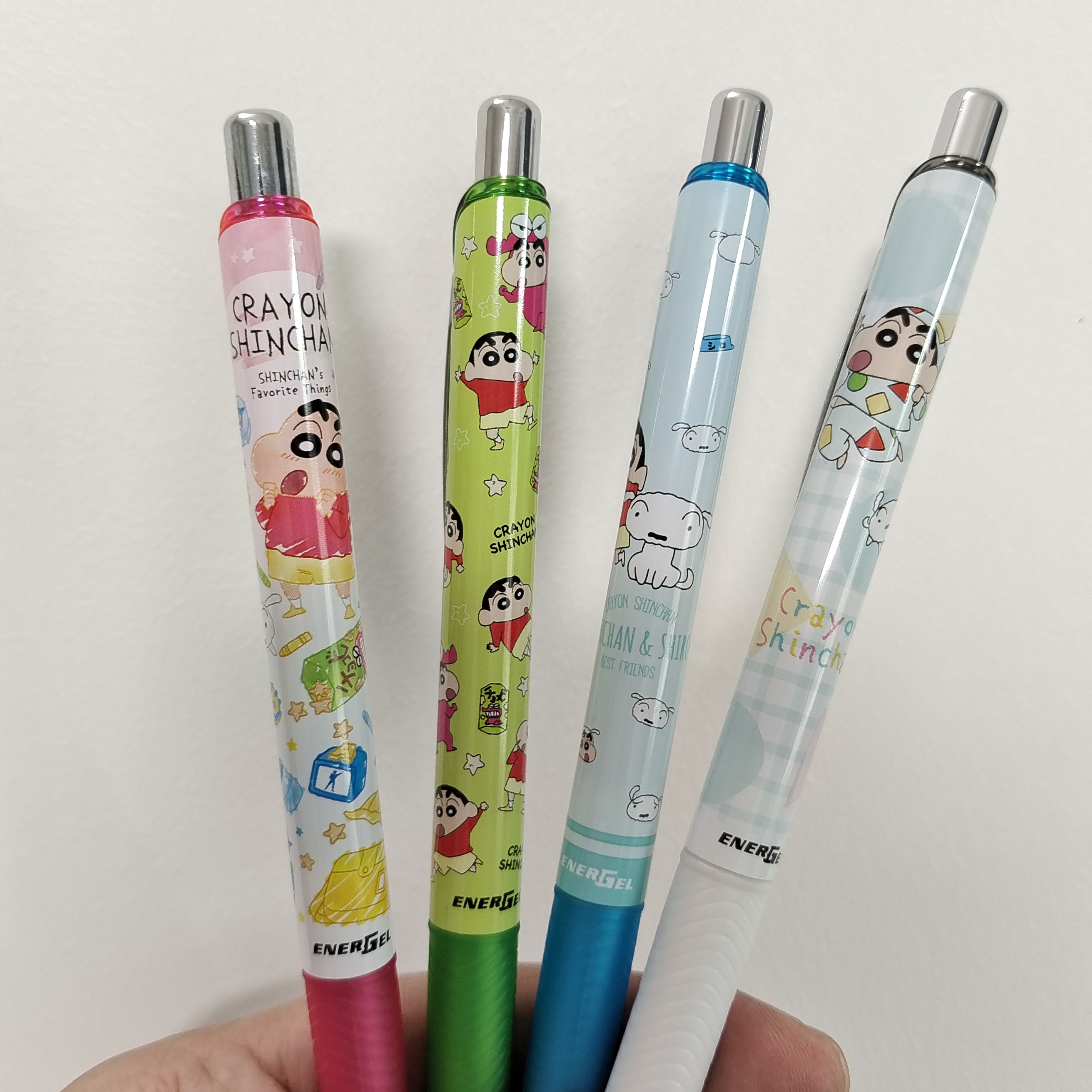 PT蜡笔小新 中性笔 一套4支