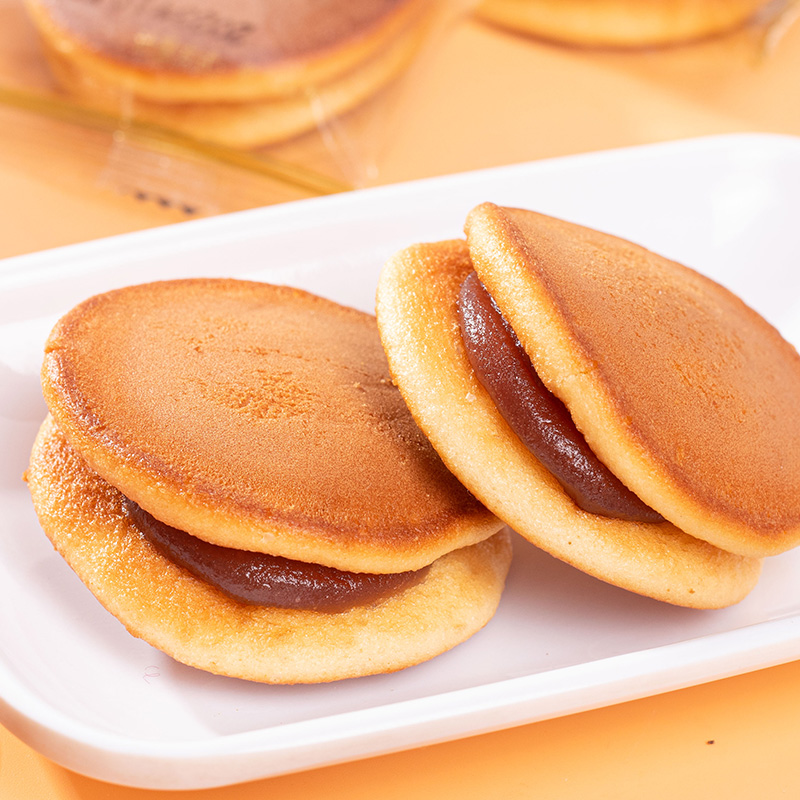 【15.9元到手30包混合味】铜锣烧整箱营养早餐红豆香芋面包糕点、