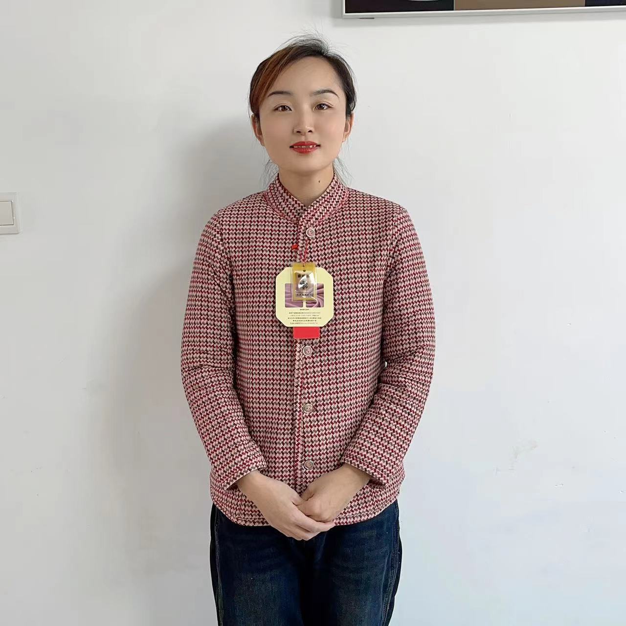 【燕尾款】蒙彤小香风格子棉衣