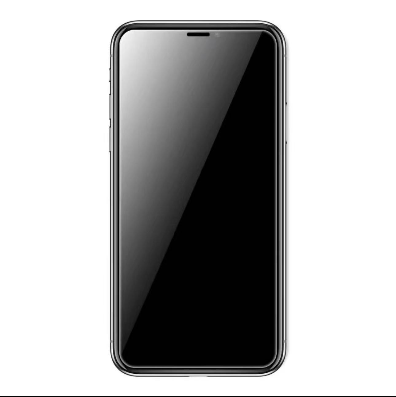 准新品 abay iPhone苹果XsMax钢化膜半屏高清透明防指纹