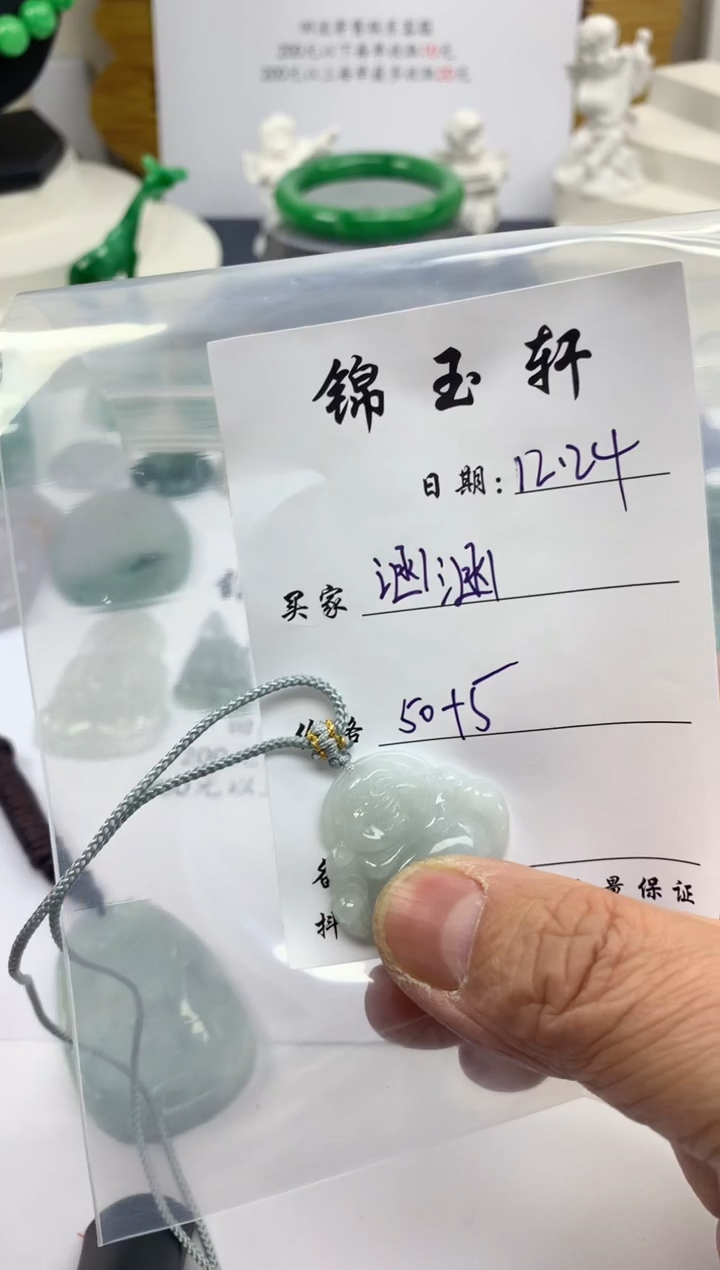 【闪购商品】翡翠项圈未镶嵌涵