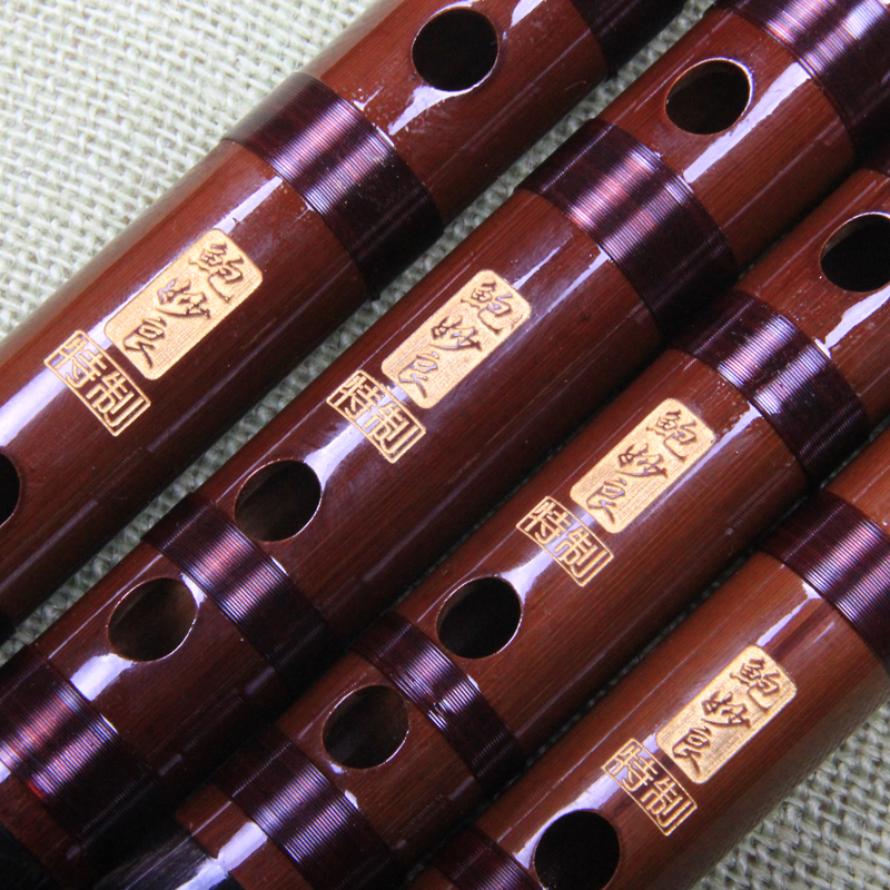 铜岭宇声笛子竹笛专业鲍妙良演奏笛学生考级成人乐器高端苦竹横笛