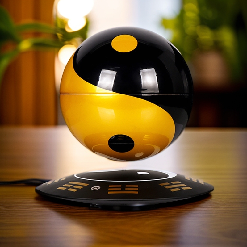 家居磁悬浮太极风水八卦球乔迁新居开业礼品客厅玄关办公室摆件