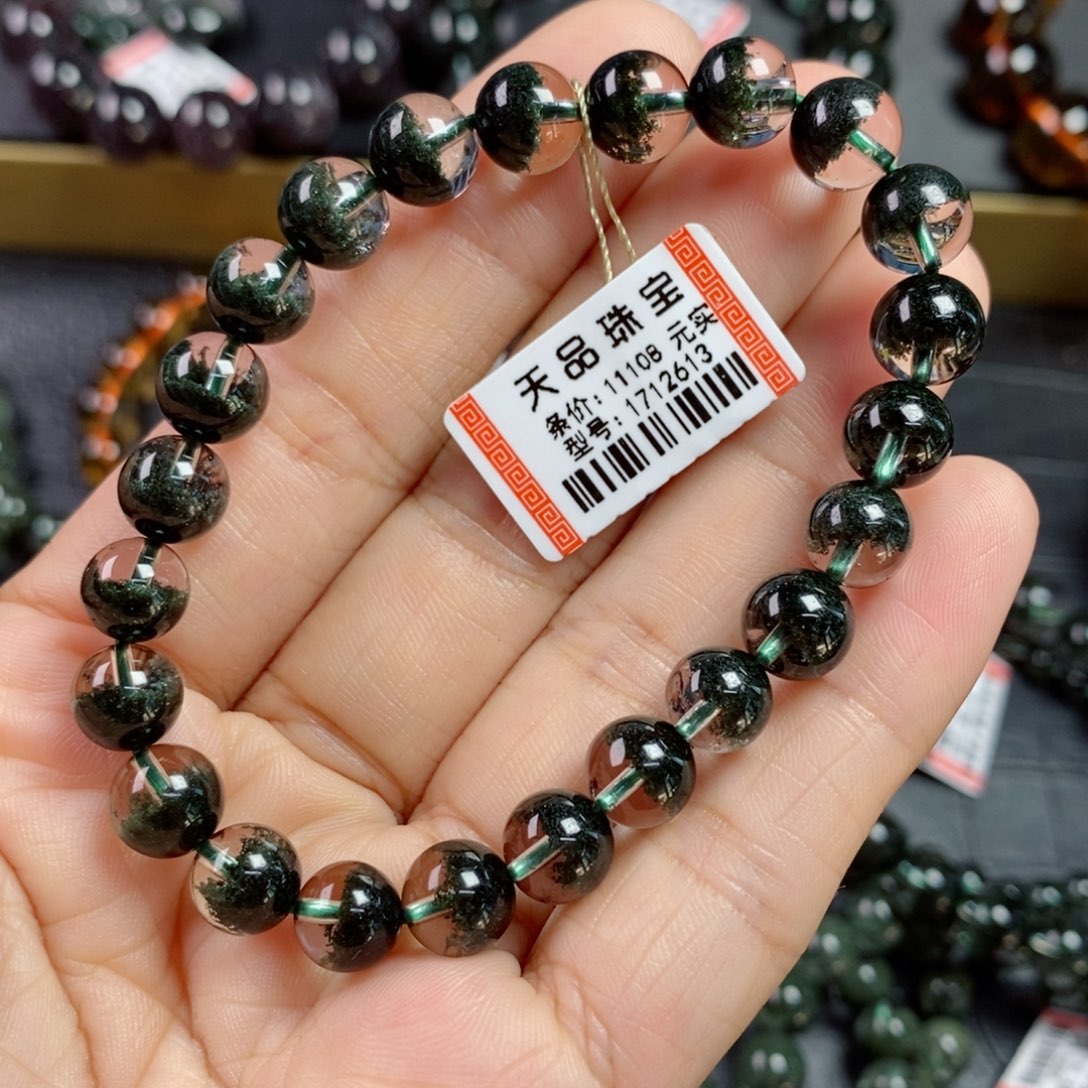 水晶手链未镶嵌绿幽灵手链1712613