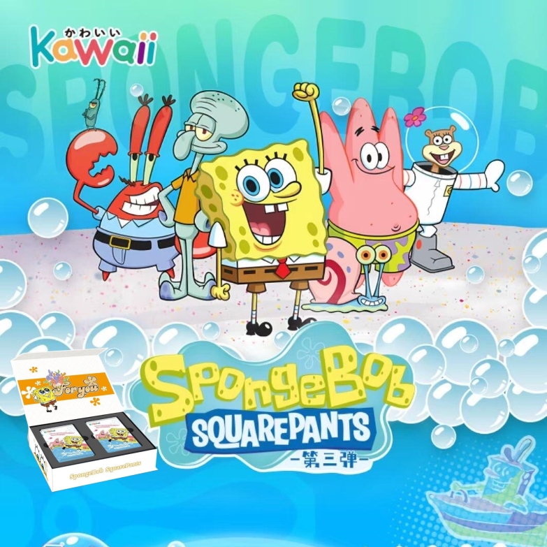 咪哟【kawaii】海绵宝宝卡牌 收藏盲盒 国卡二创卡牌【默认代拆】