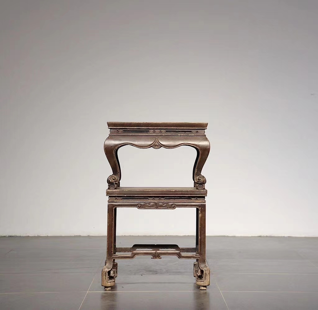 香几  弯腿外翻如意头  不包邮