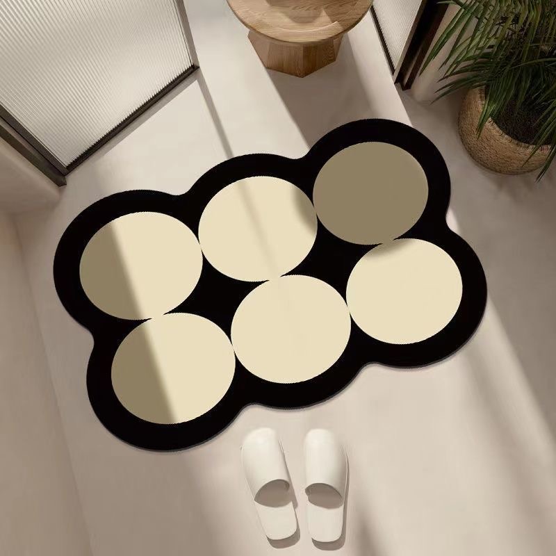 地垫硅藻泥吸水垫浴室卫生间厕所门口防滑速干脚垫卧室入户门垫