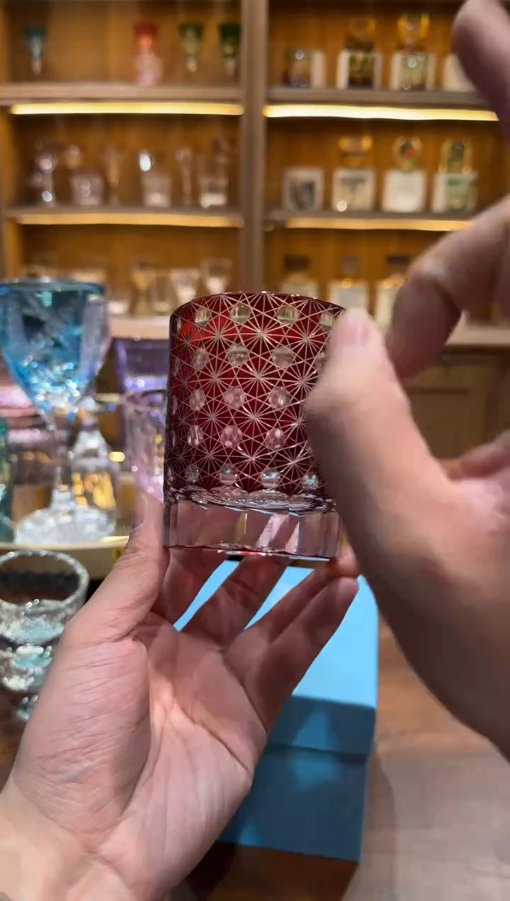 【闪购商品】套色水晶红菊