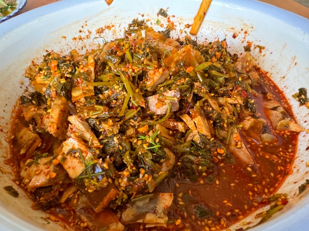 菜花腌菜 云南特色杀猪菜