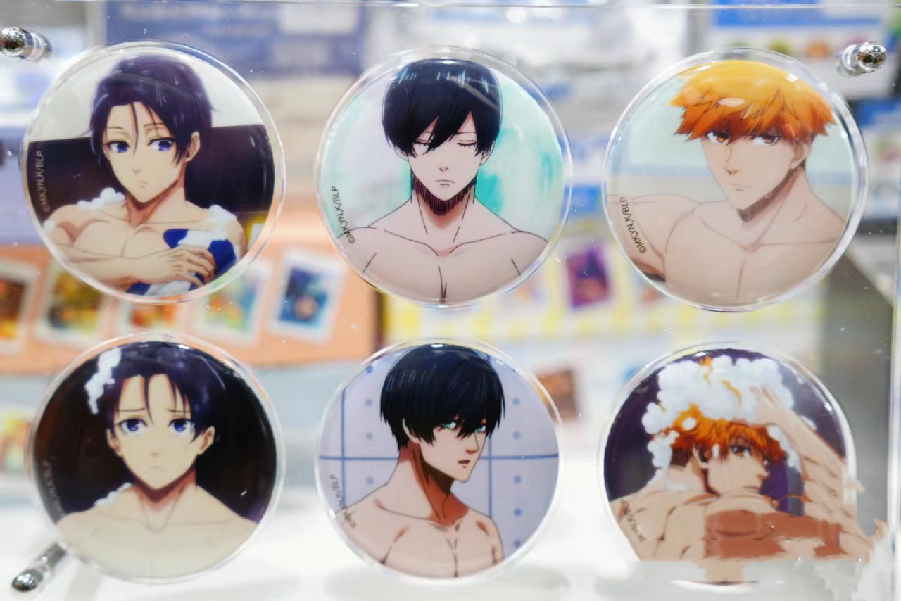 【国谷蓝锁】正版蓝色监狱勋章 蓝锁水滴吧唧系列盲袋