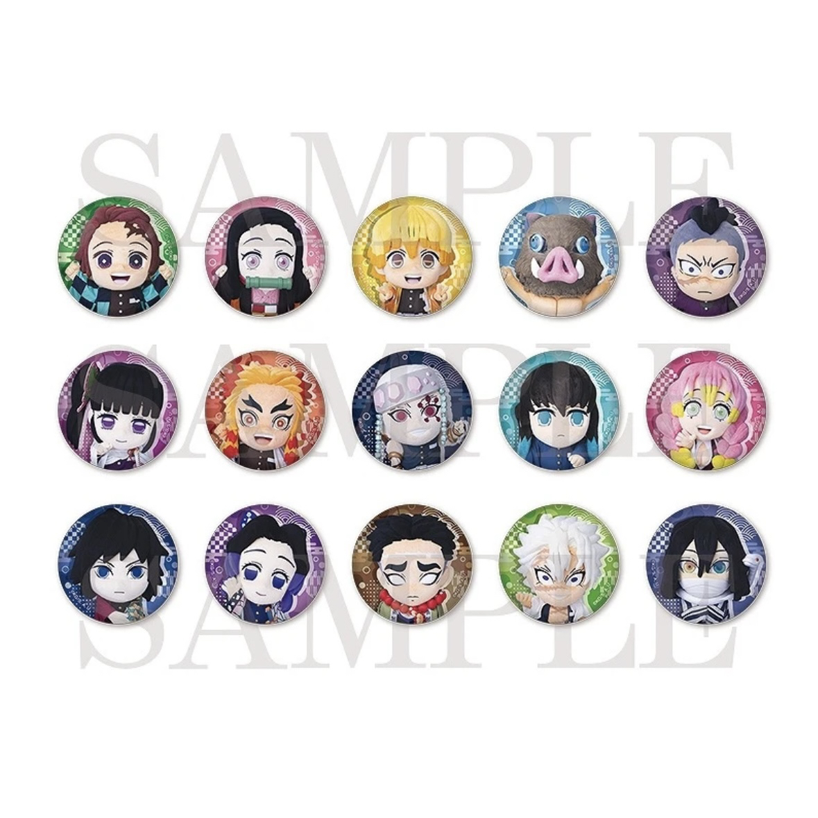 【日谷】鬼灭之刃队士Q版吧唧 盲盒代拆