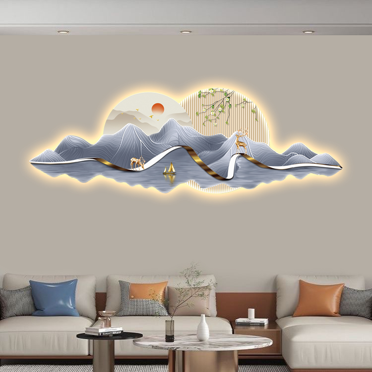 现代轻奢沙发背有靠山无线时尚充电专业美观自然艺术展示产品家居