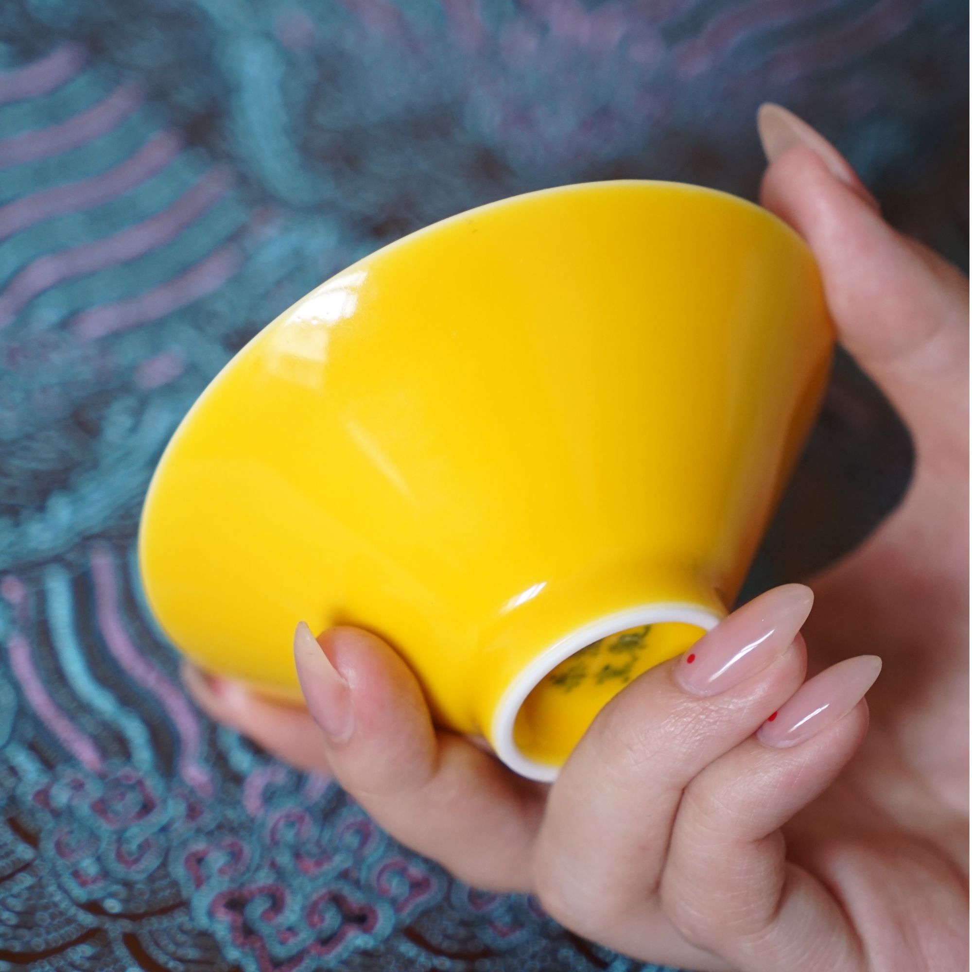 【澄观】-帝王黄斗笠杯