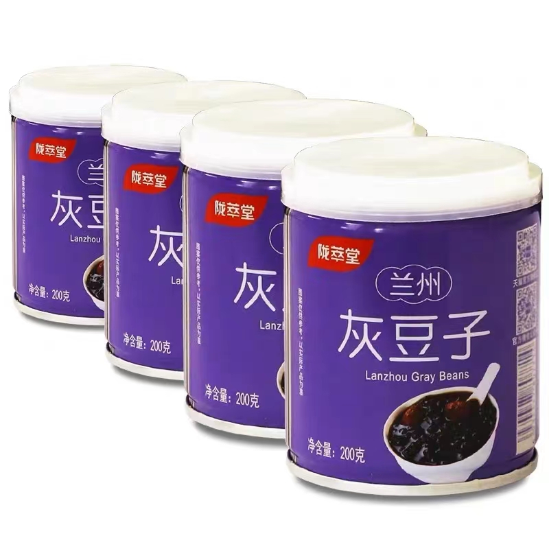 兰州陇萃堂灰豆子产地直发特色小吃开罐即食美味香甜而不腻