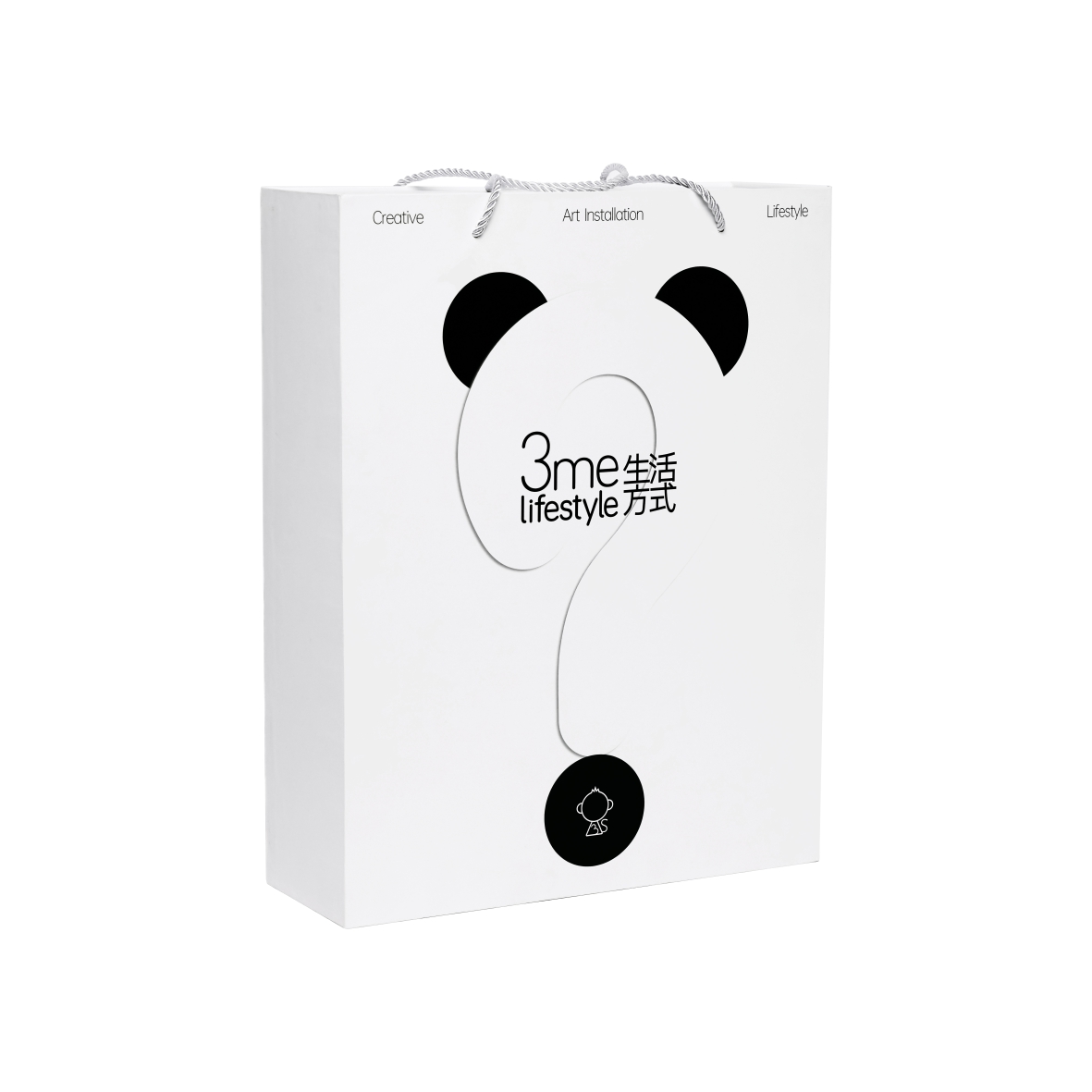 3me原创问号颈枕单礼盒十二生肖熊猫问好儿童节