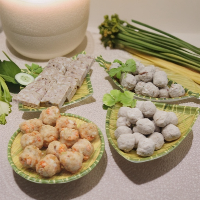 【8袋套餐】桑田肉丸潮汕风味新鲜制作真空包装顺丰冷链