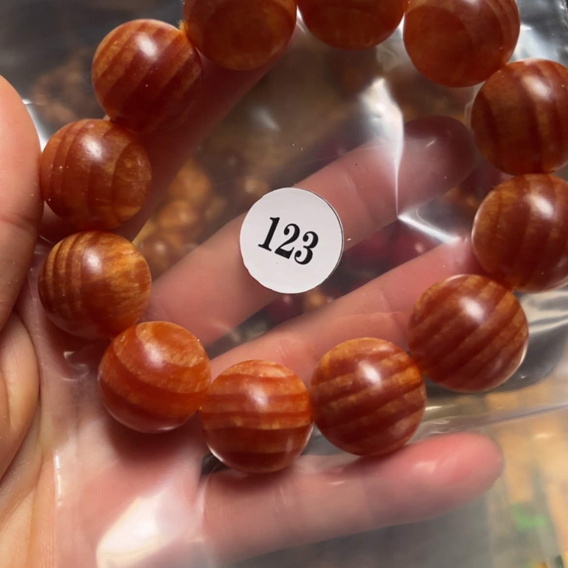 【闪购商品】血龙木（贝壳杉）手串/手链123